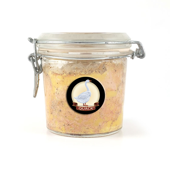 Immagine di Terrina di foie gras d'oca in vaso di vetro